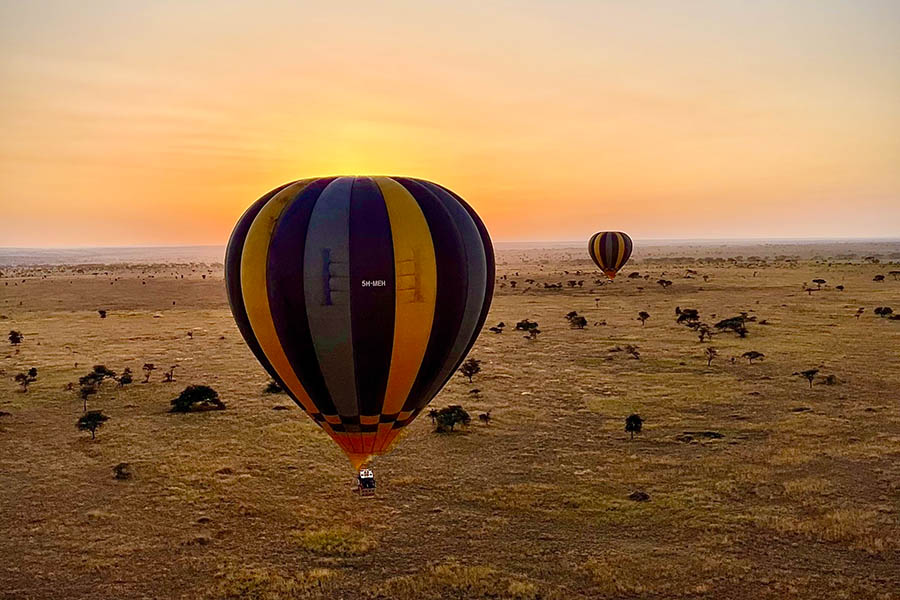 Plan a sunrise hot air balloon flight in Tanzania | Travel Nation