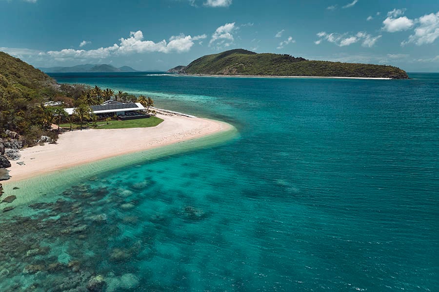 Spend time on this stunning island at Orpheus Island Lodge | Photo credit: Orpheus Island Lodge