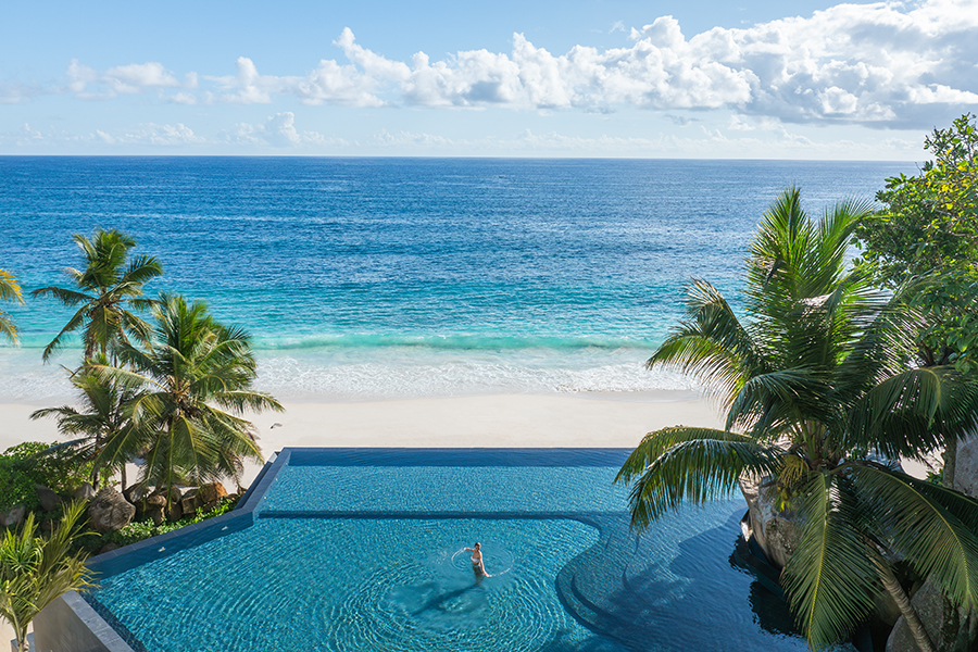 Soak up the beach views from Cheval Blanc | Photo credit: Cheval Blanc