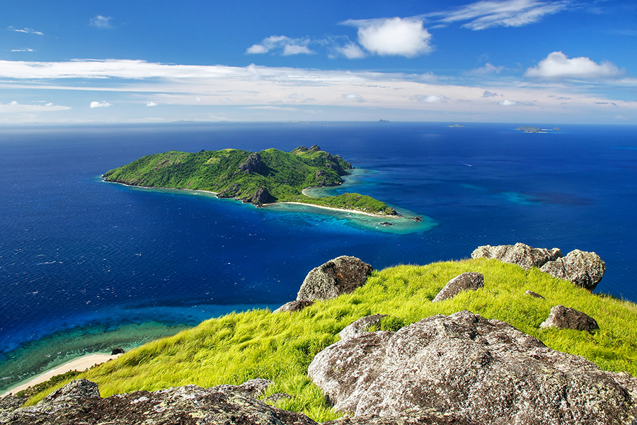 Gaze out to Kuata Island from Vatuvula volcano, Wayaseva Island, Fiji | Travel Nation