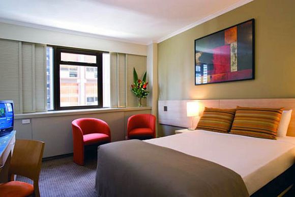 A room at the Travelodge Wynyard