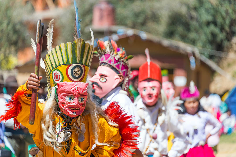 See traditional dancing on Sun Island, Bolivia | Travel Nation