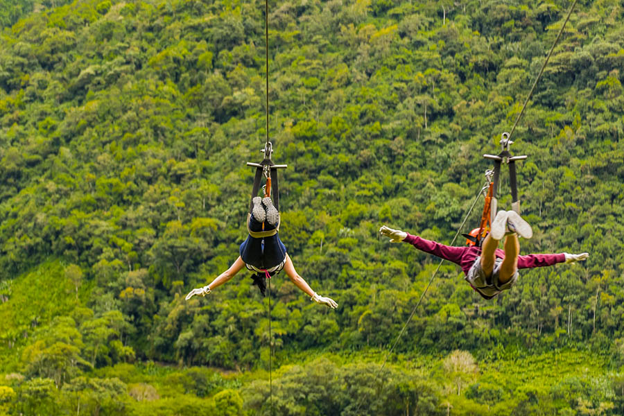 Add on a zip-lining adventure in Baños | Travel Nation
