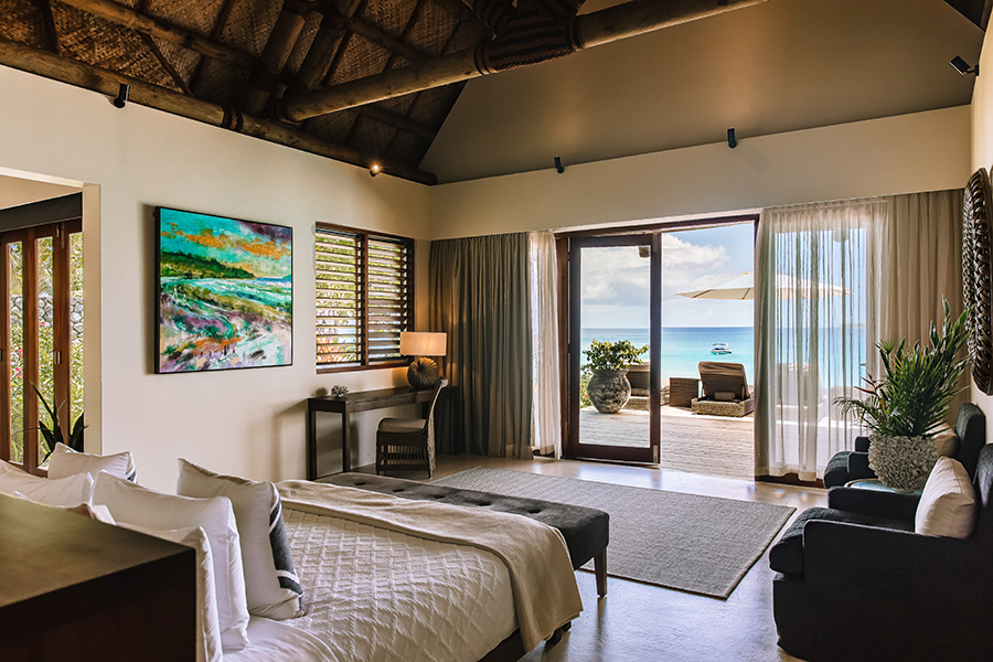 Enjoy the luxurious interiors of the Sunrise Villa at Kokomo | Photo credit: Kokomo Resort