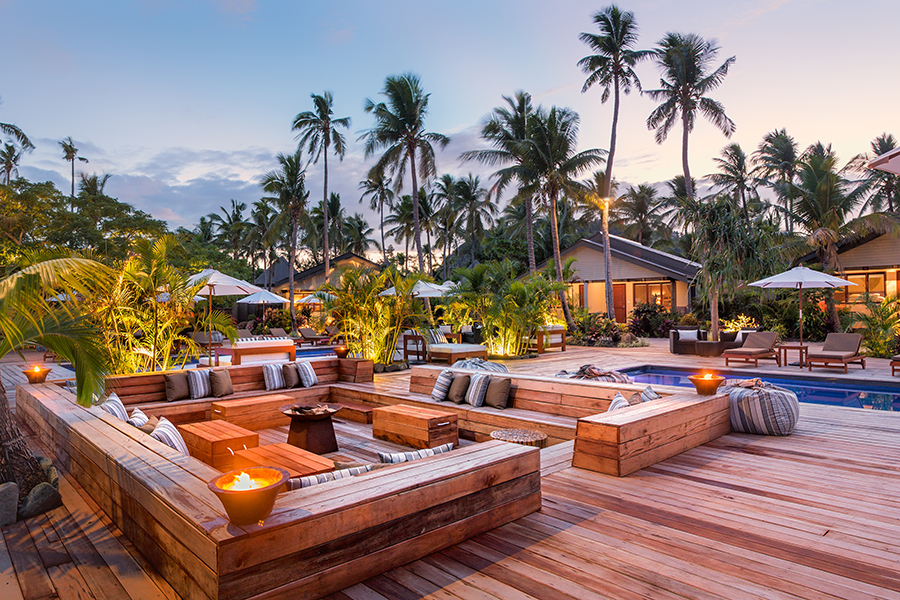 Tell stories around the fire under the stars in Fiji | Photo credit: Paradise Cove Fiji