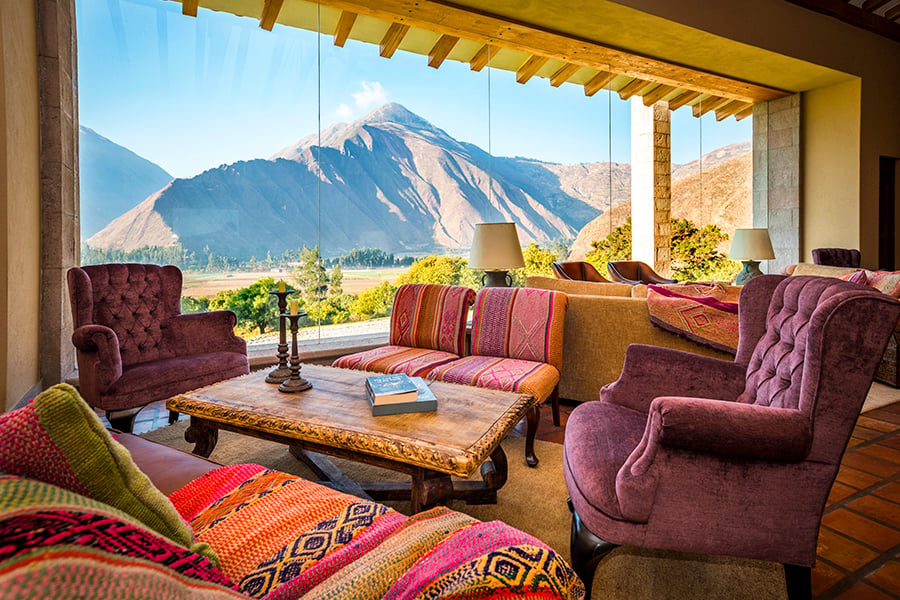 Luxury accommodation in Peru | Photo credit: Inkaterra Lodges