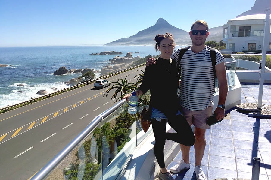 12 Apostles is situated right on the rocks in Camps Bay