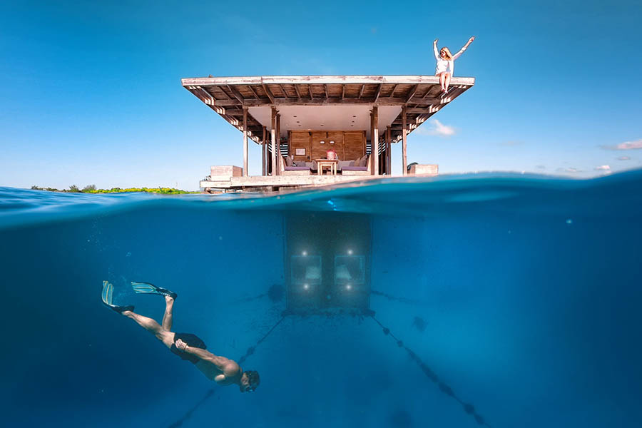 Underwater Room at Manta Resort, Tanzania | Travel Nation