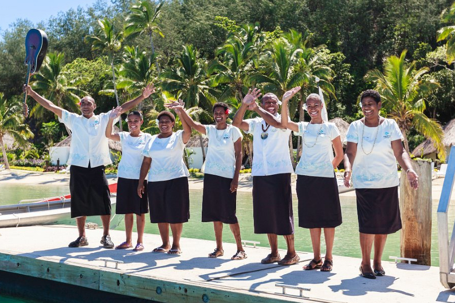 Tropica Island Resort - welcome from the staff