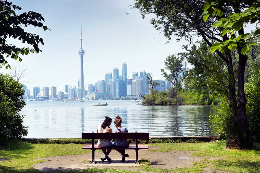 Explore Toronto's beautiful waterfront