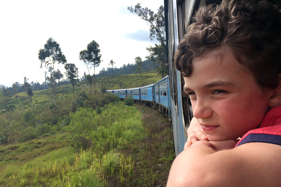 The train journey from Kandy to Ella is a "must see"