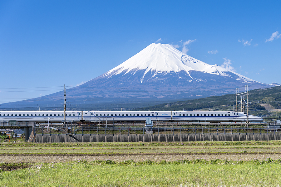Shinkansen bullet train, Japan