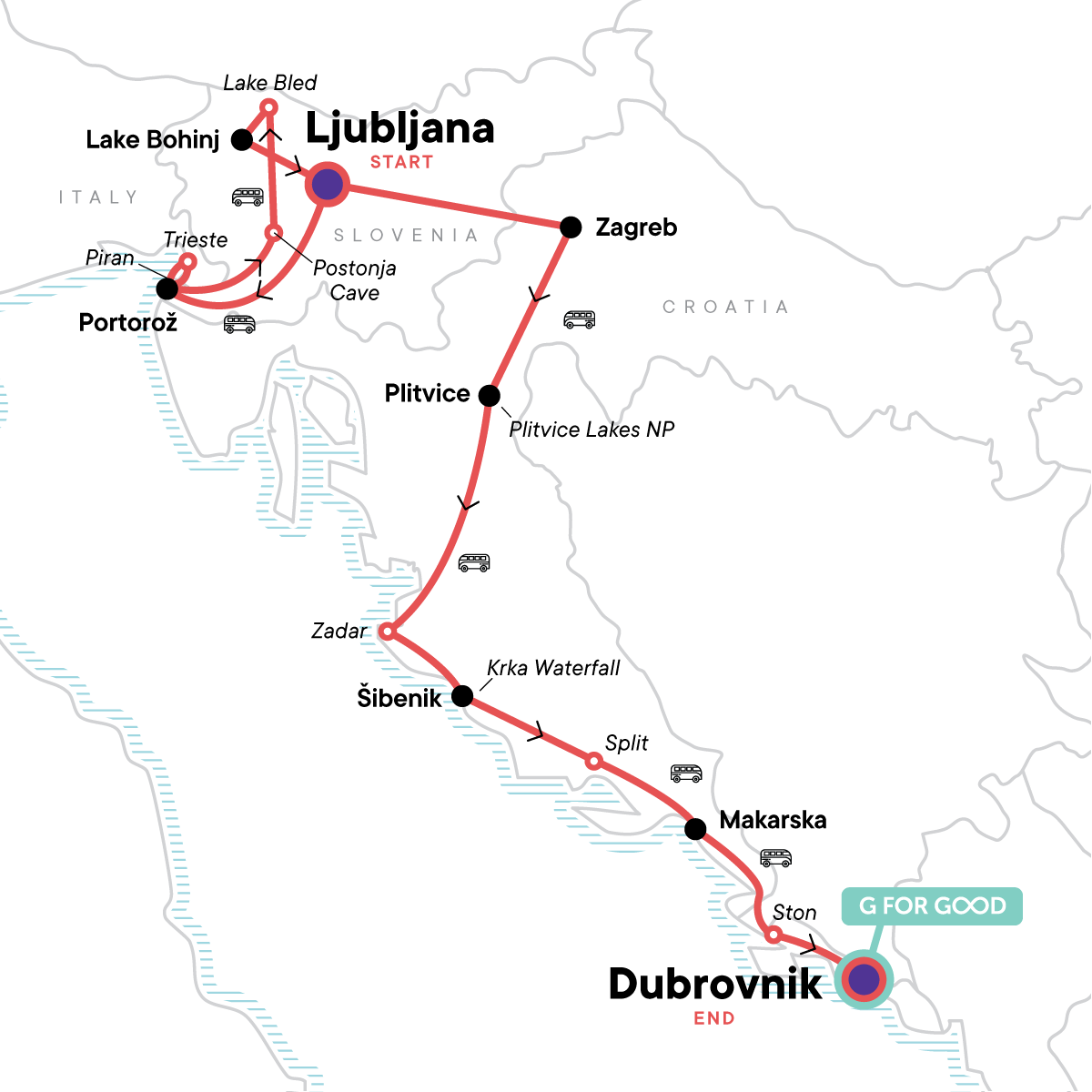 map_highlightsofsloveniacroatia