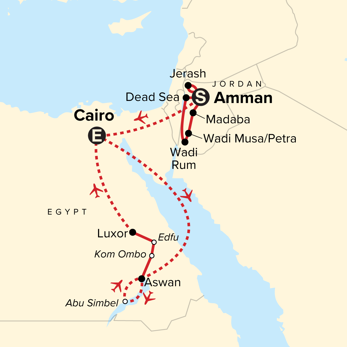 map_journeysdiscoverjordanegypt
