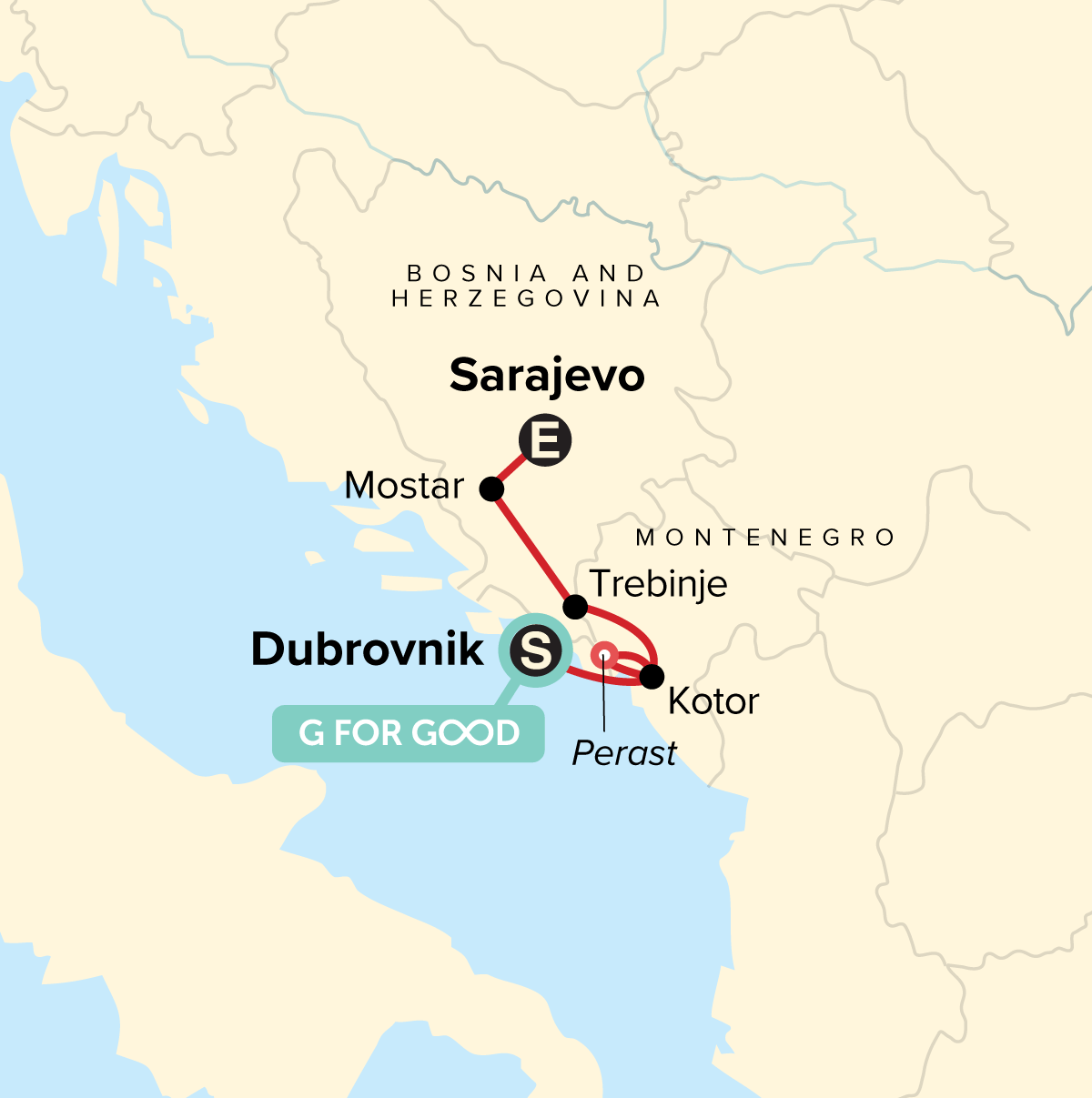 map_journeysdiscovermontenegroandbosnia