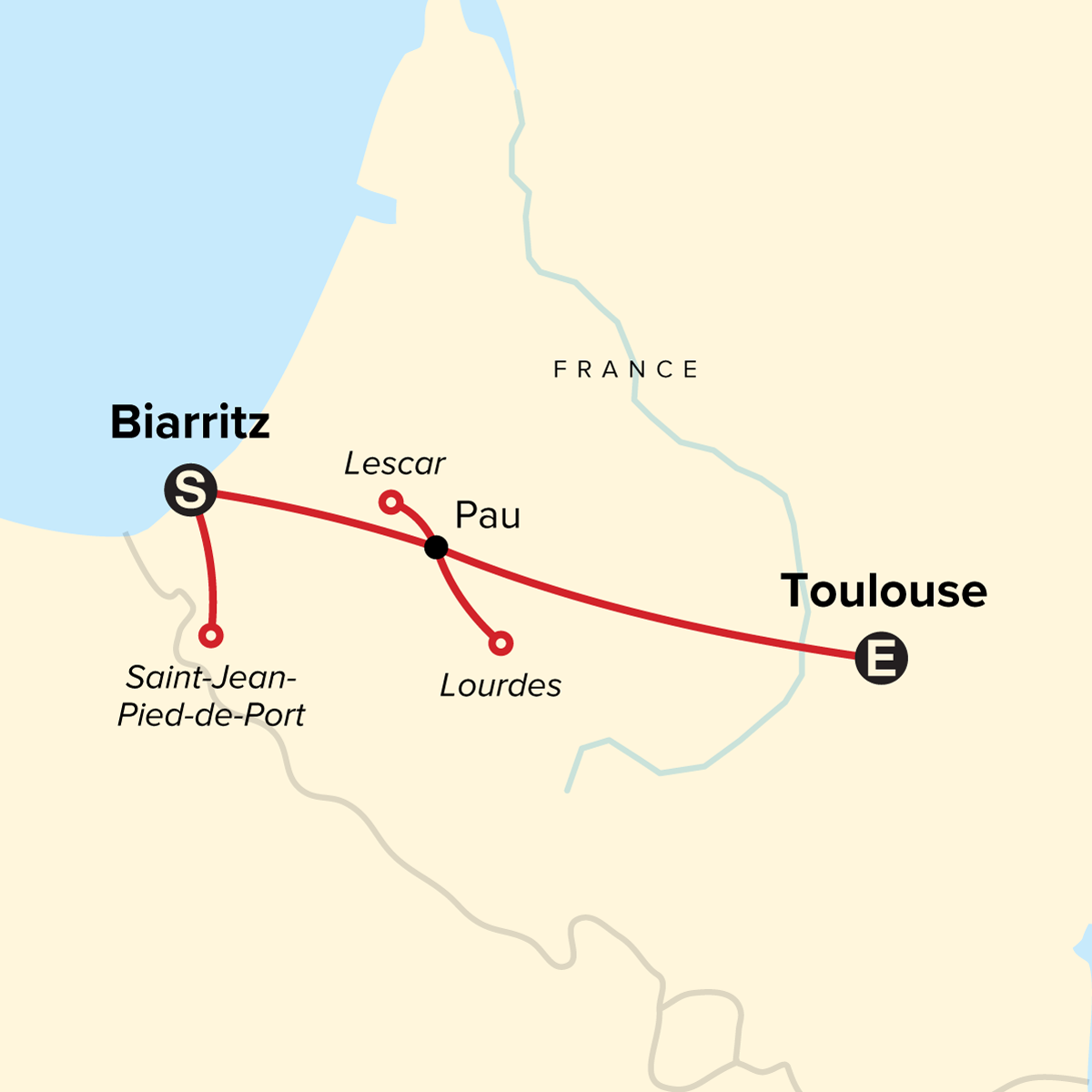map_journeyshighlightsofthepyreneestotoulouse
