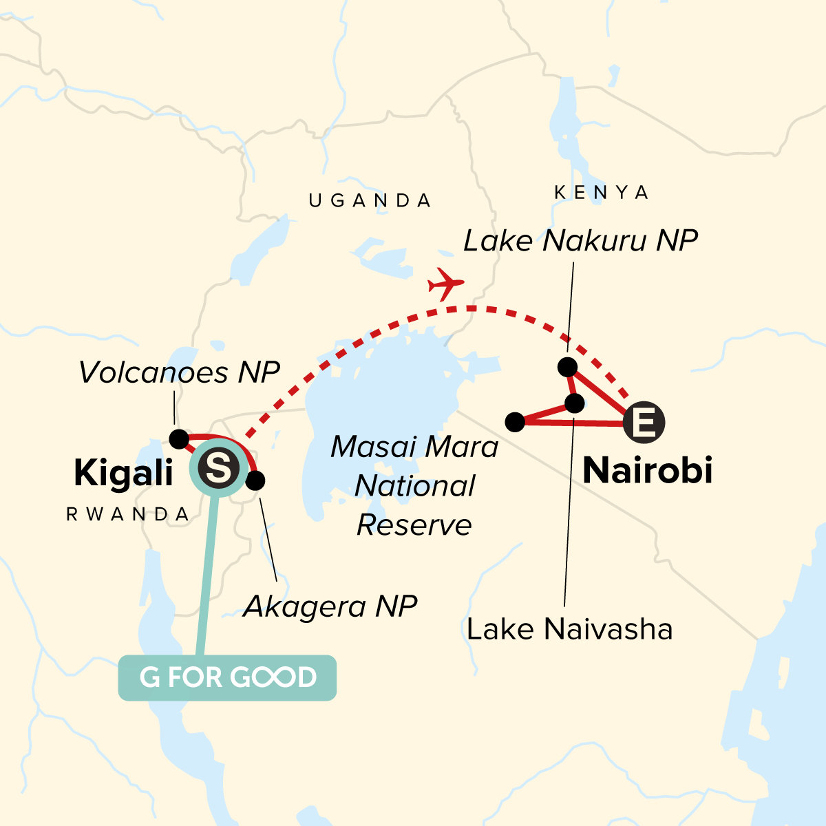 map_journeyslegendarywildlifeofrwandakenya