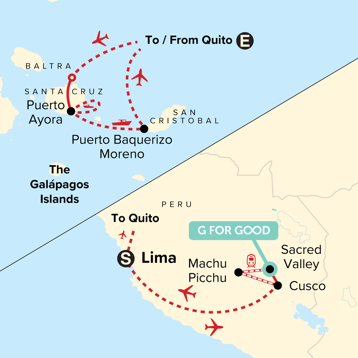 map_journeysperuthegalpagosislands