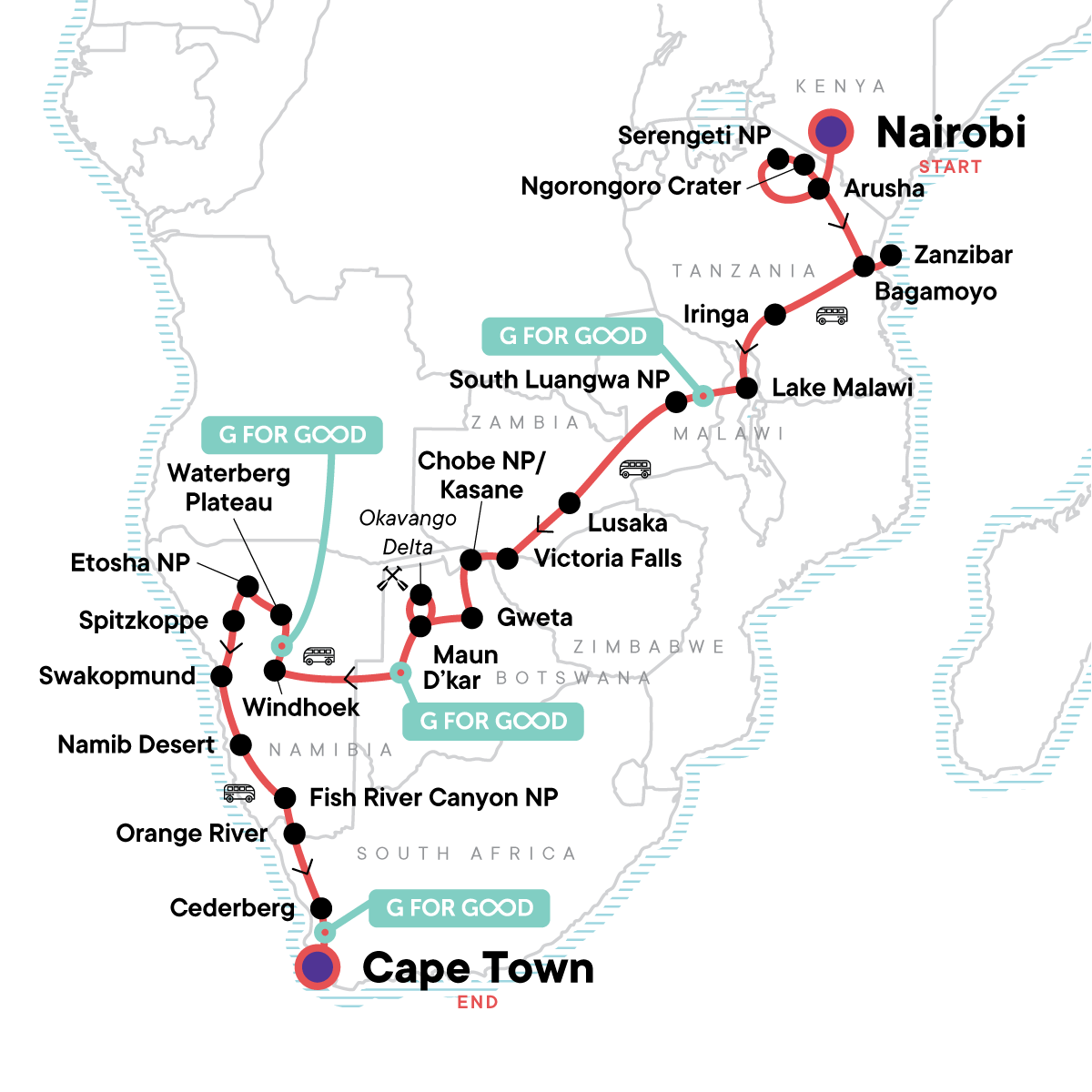 map_nairobitocapetownoverlandsafariparticipationcamping