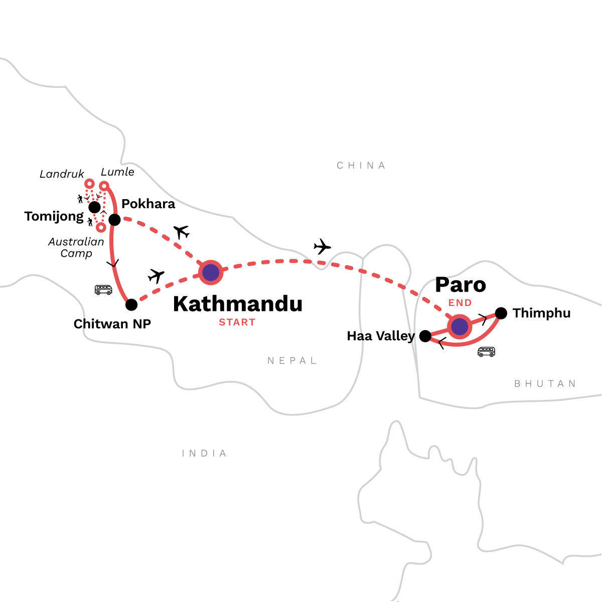 map_nepalbhutanfromtheannapurnafoothillstotigersnest
