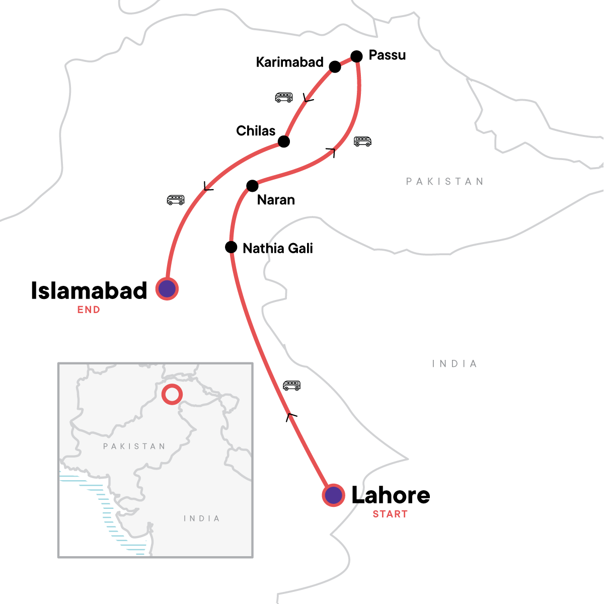 map_pakistankarakoramhighwaylocaleatsvillagelife