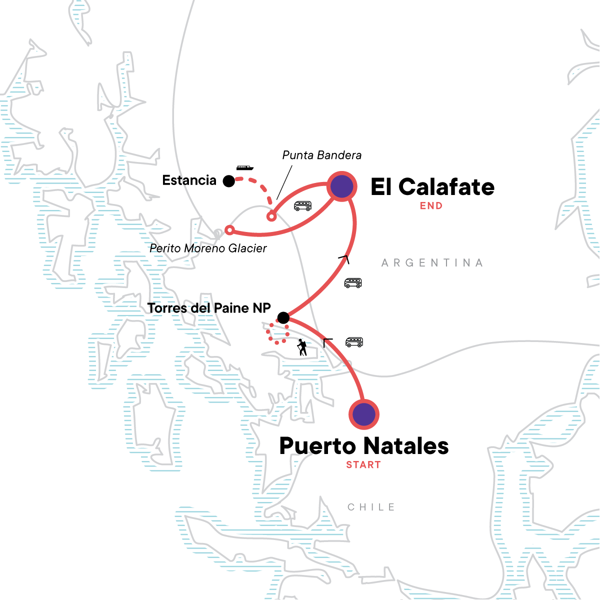 map_patagoniatorresdelpainelosglaciaresnationalpark