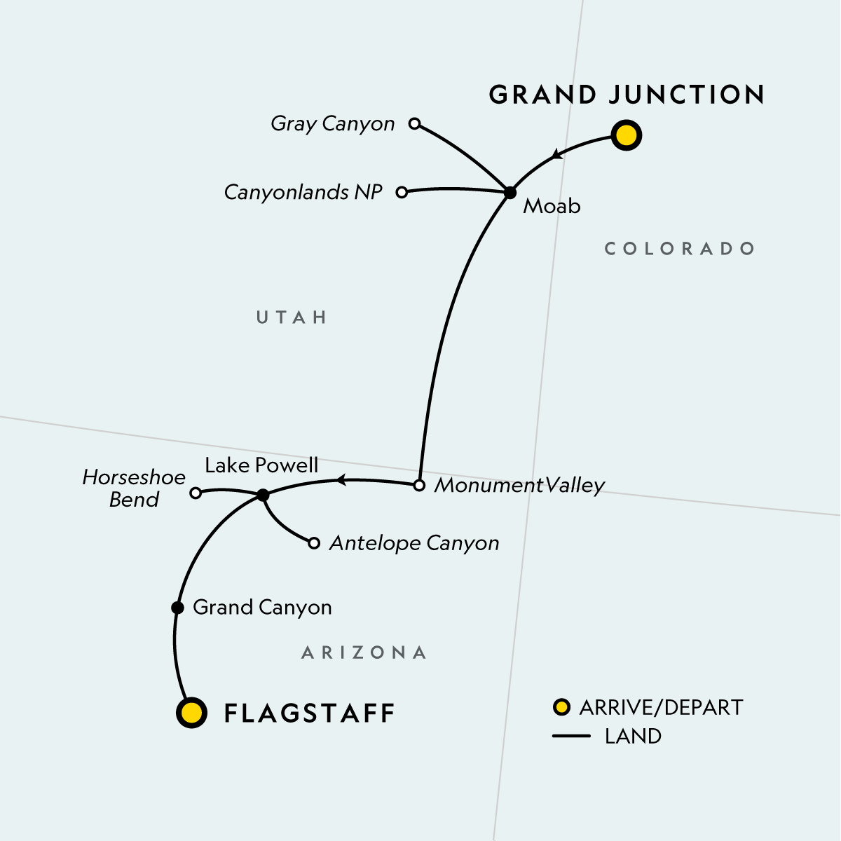 map_signaturesouthwestusagrandcanyoncoloradoriver