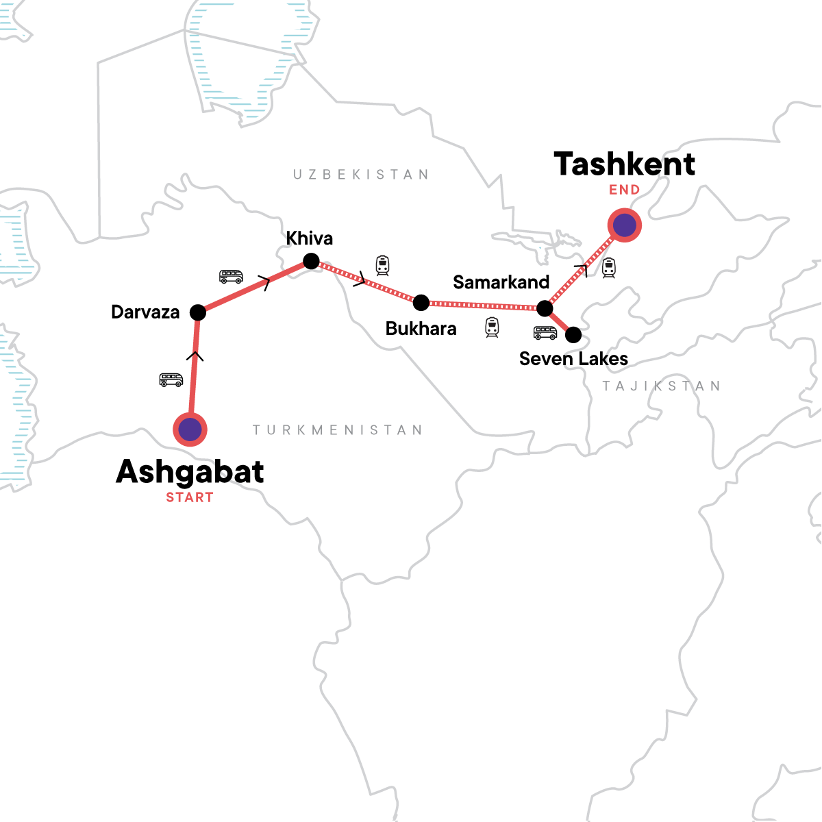 map_silkroadwondersturkmenistanuzbekistantajikistan_12-days