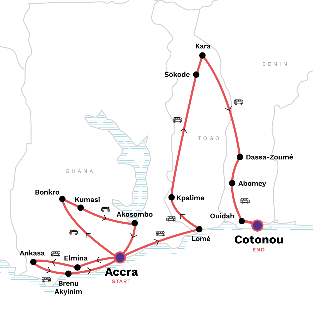 map_westafricanadventurehighlightsofghanatogobenin_24-days