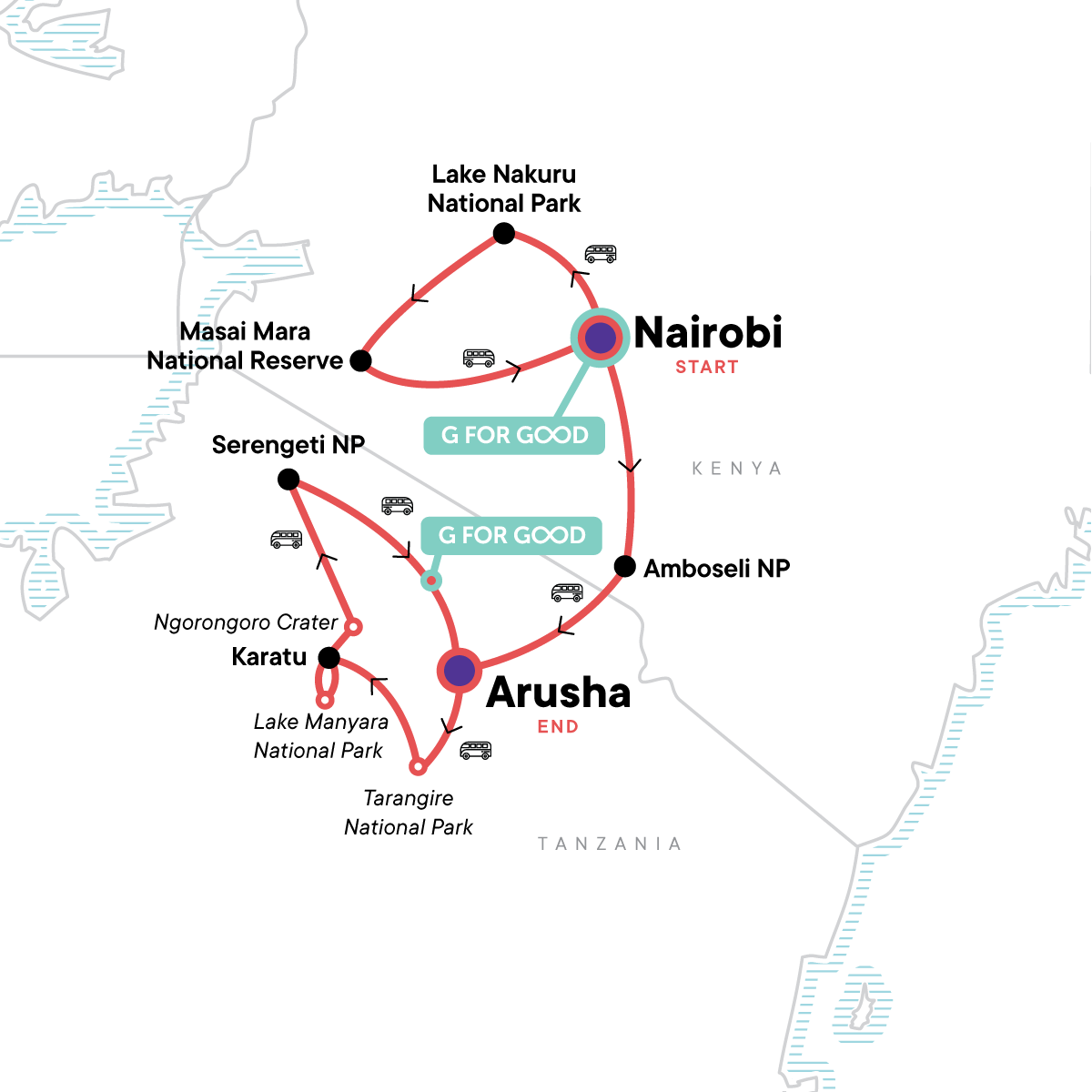 map_wildlifeofkenyatanzanianakurutoserengeti