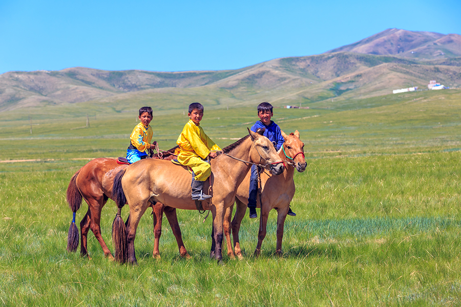 Take up the option to enjoy a ride with the nomadic horsemen of Mongolia