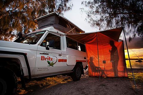 Britz Challenger 4WD campervan