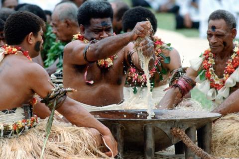 Kava ceremony, Fiji