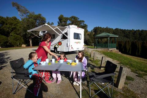 Mighty Big 6 campervan, Australia