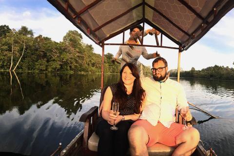 This remarkably tranquil boat trip was a complete tonic and for us, one of the most memorable parts of our honeymoon