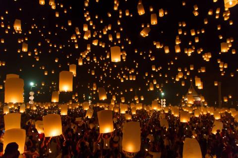 Lantern festival in Taiwan 