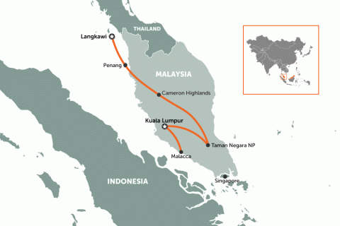aisa_malaysia_2_weeks_in_malaysian_peninsula_map