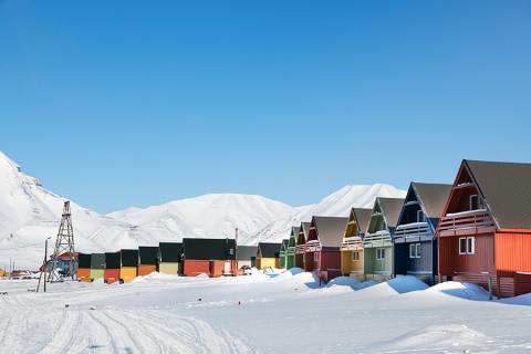 The quirky Arctic town of Longyearbyen, Norway