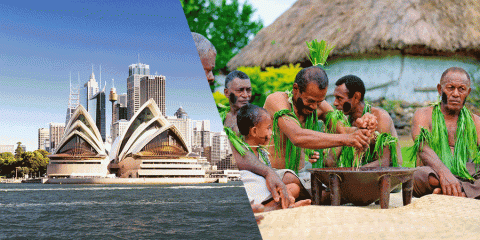 Fiji and Australia are ideal companions