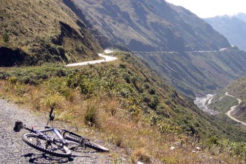 The "road of death", Bolivia