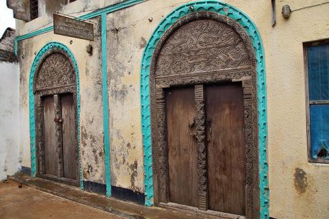 Old Town in Lamu Island is a well preserved Swahili settlement 