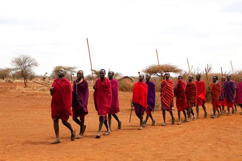 Tribeswomen, Masai Mara, Kenya
