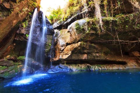 Swim in the hidden pools of Isalo National Park