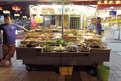 Night market, Chinatown, Kuala Lumpur, Malaysia