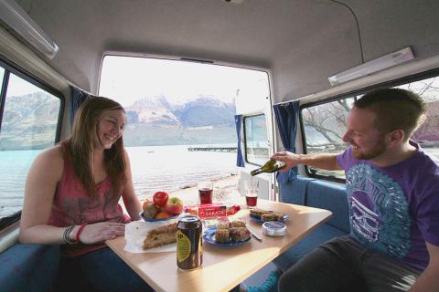 Campervans are a great way to get around New Zealand