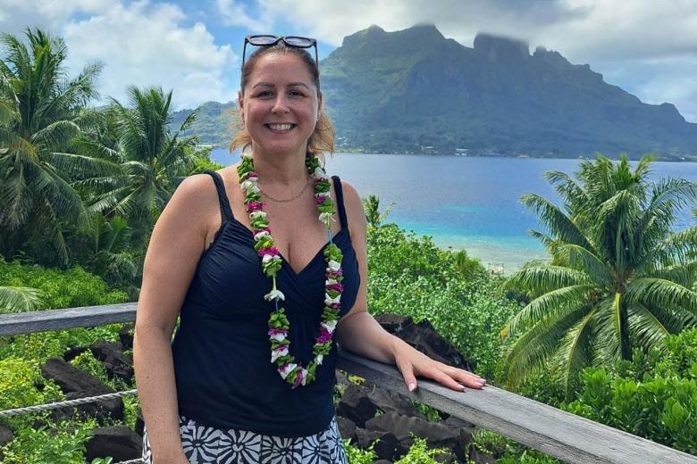 Natalie exploring the Society Islands, French Polynesia | Travel Nation