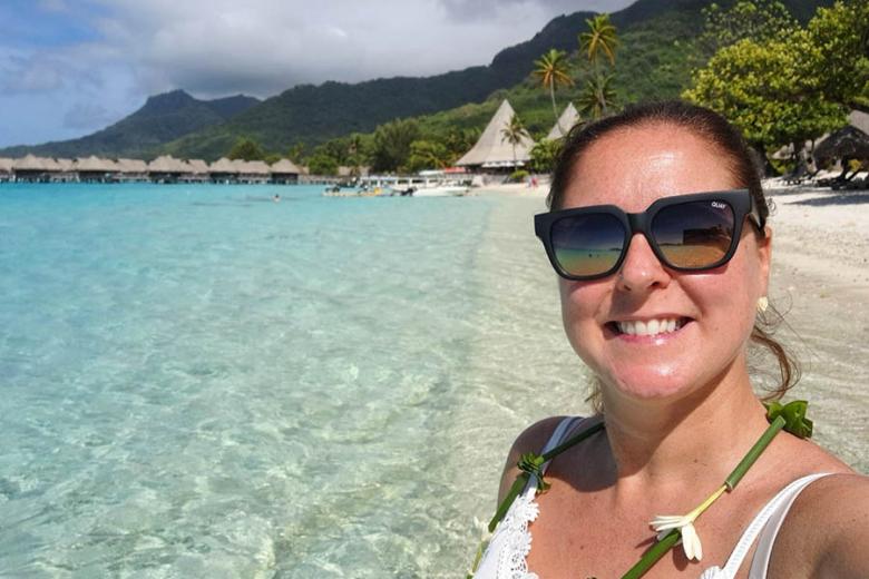 Natalie at the Sofitel Moorea | Travel Nation