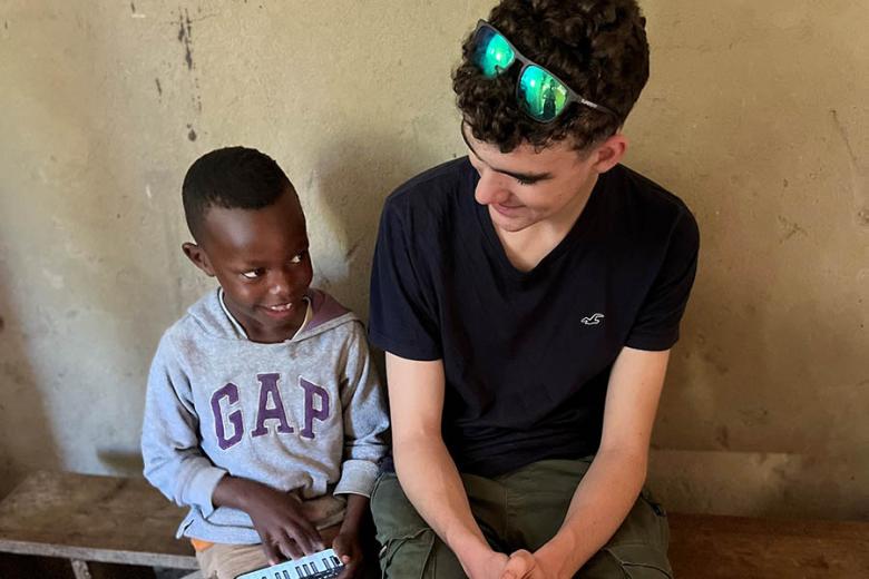 George at the homestay in Rwanda | Travel Nation