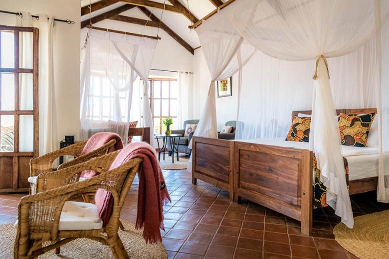 The beautiful rooms at Bashay Rift Lodge | Photo credit: Tanganyika Expeditions