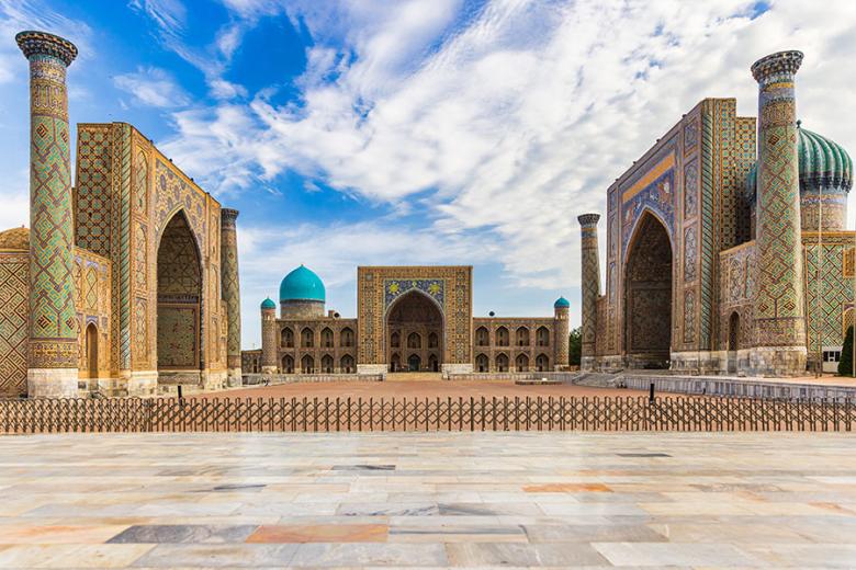 Stroll through Registan Square, the heart of old Samarkand | Travel Nation